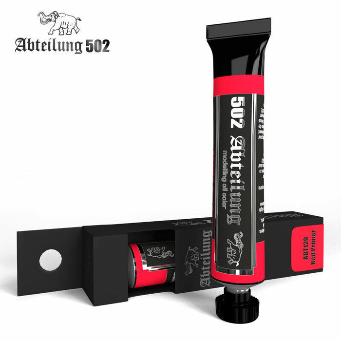 Abteilung Oil Paints Red Primer Oil Paint (ABT120) - Tistaminis