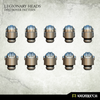 Kromlech Legionary Heads: Destroyer Pattern (10) New - TISTA MINIS