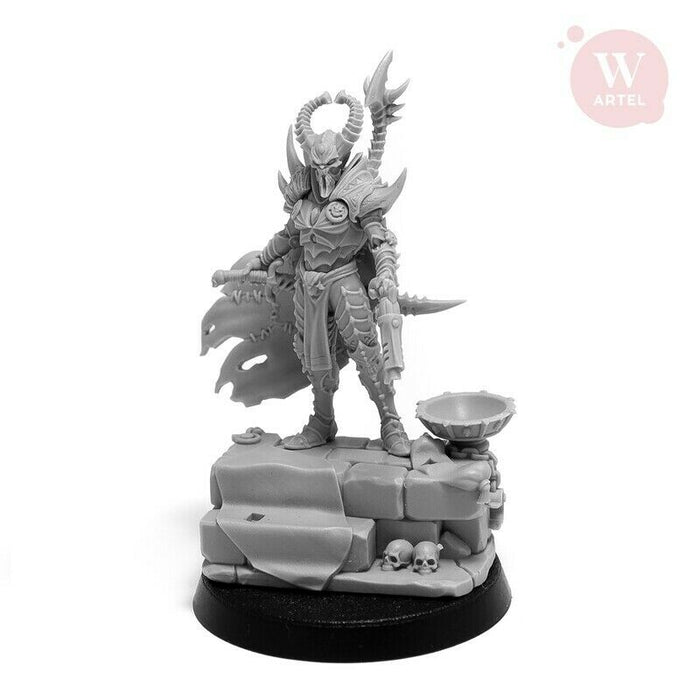 Artel Miniatures - Raidmaster with Male Slaves 28mm New - TISTA MINIS