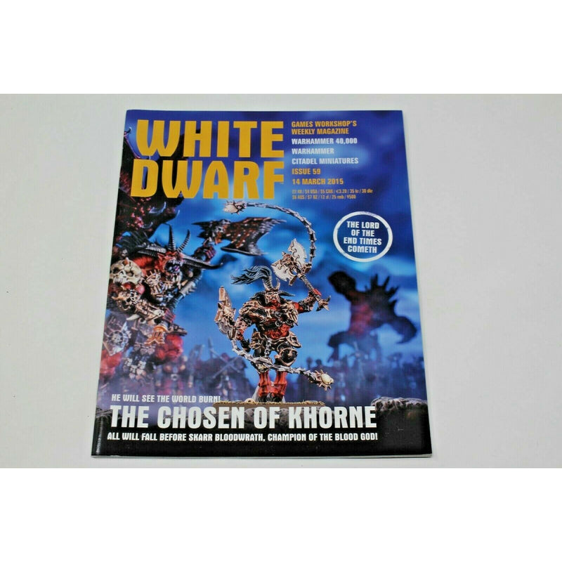 Warhammer White Dwarf Small Issue 59 March 2015 - WD2 | TISTAMINIS