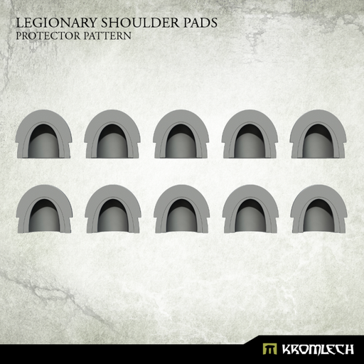 Kromlech Legionary Shoulder Pads: Protector Pattern (10) New - Tistaminis