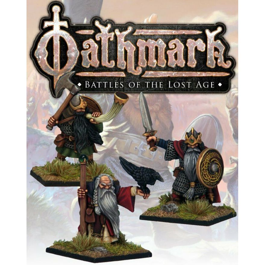Oathmark Dwarf King, Wizard & Musician - Tistaminis