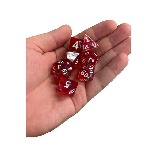 Dungeons and Dragons Dice - Candy Red - Tistaminis