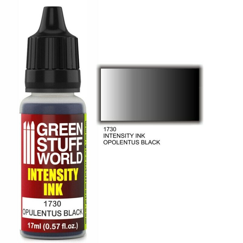 Green Stuff World Inks Intensity Ink OPULENTUS BLACK - Tistaminis