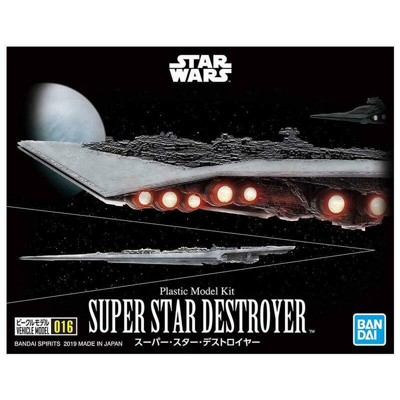 Star Wars VEHICLE MODEL 016 SUPER STAR DESTROYER New - Tistaminis