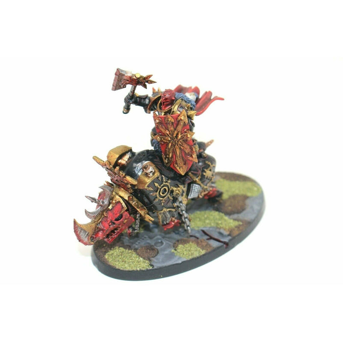 Warhammer Warriros of Chaos Lord of Juggernaught Well painted JYS42 - Tistaminis