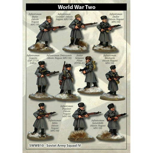 Soviet Army Squad IV New - Tistaminis