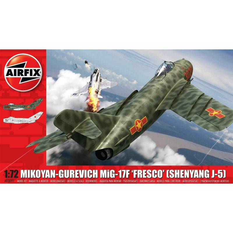 AIRFIX AIR03091 MIKOYAN-GUREVICHMIG-17F FRESCO(1/72) New - Tistaminis