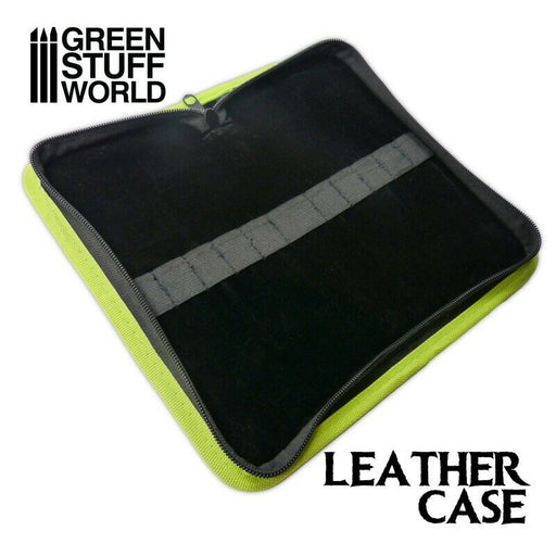 Green Stuff World Premium Leather Case for Tools and Brushes New - TISTA MINIS