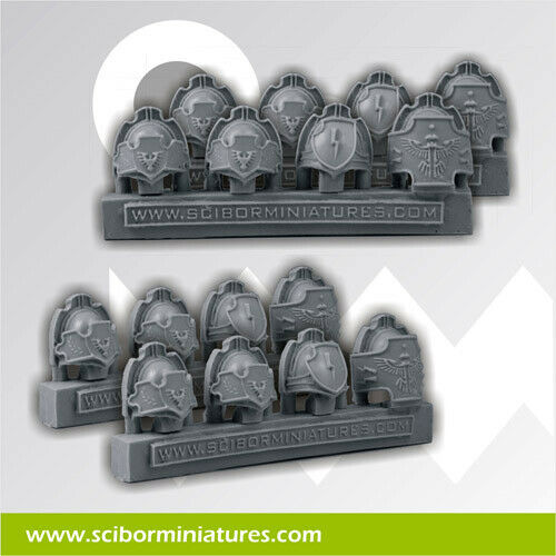 Scibor Miniatures SF Shoulder Pads New - TISTA MINIS