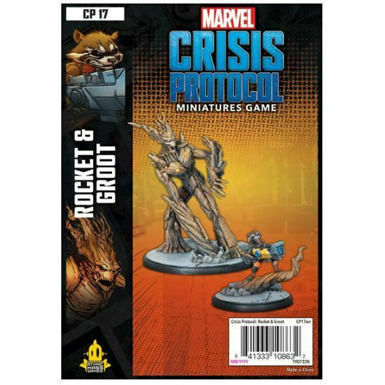 MARVEL Crisis Protocol: ROCKET AND GROOT New - TISTA MINIS
