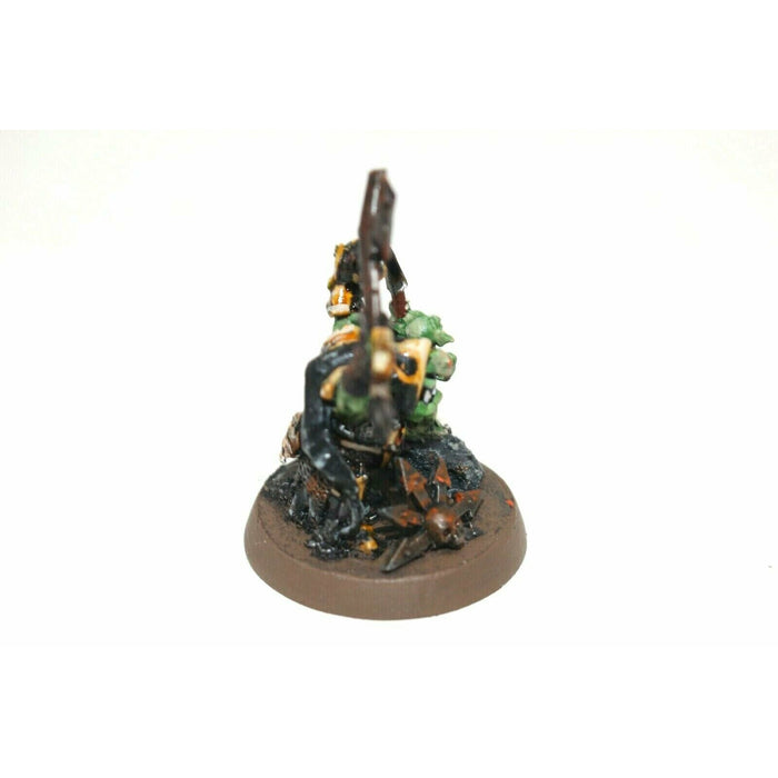 Warhammer Orcs And Goblins Goblin Warboss Metal Well Painted JYS6 - Tistaminis