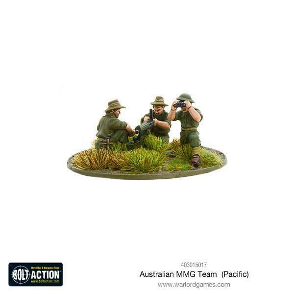 Bolt Action Australian MMG Team New - TISTA MINIS