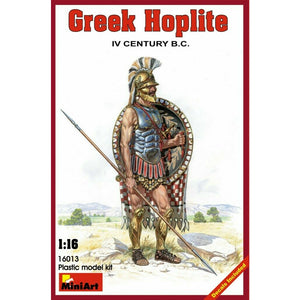 MiniArt Greek Hoplite. IV century B.C. (1/16) New - TISTA MINIS