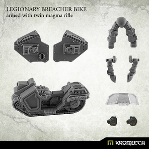 Kromlech Legionary Breacher Bike with Twin Magma Rifle New - TISTA MINIS