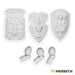 Kromlech	Seraphim Knights Thunder Shields (3) New - Tistaminis