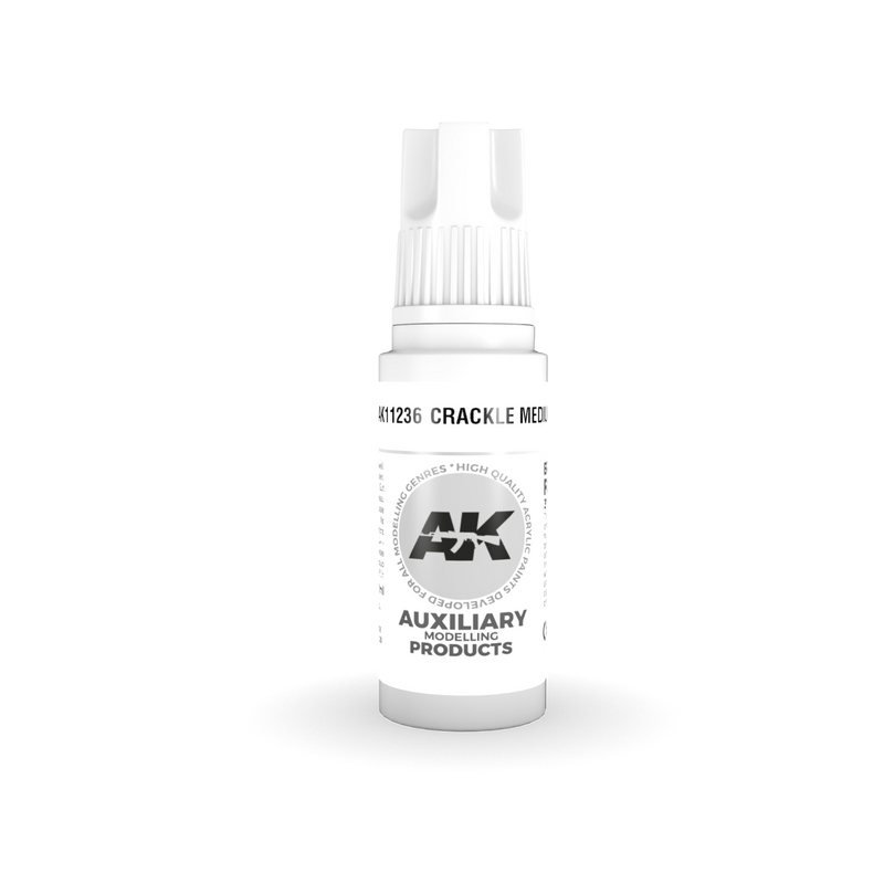 AK 3rd GEN Acrylic Crackle Medium 17ml - Tistaminis