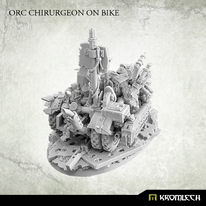 Kromlech Orc Chirurgeon on Bike New - TISTA MINIS