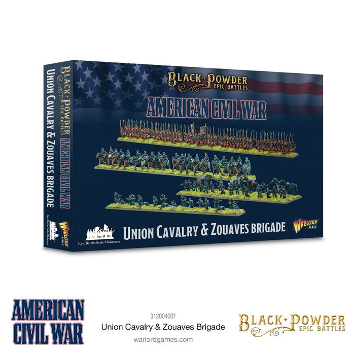 Black Powder Epic Battles - American Civil War Union Cavalry & Zouaves - Tistaminis