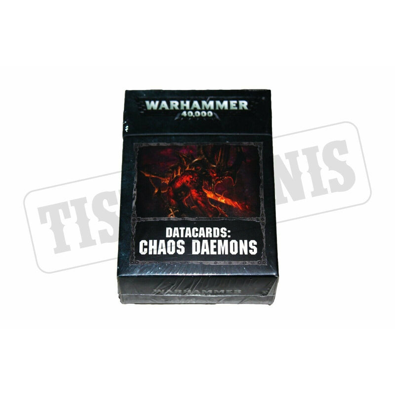 Warhammer Chaos Daemons Datacards New - Tistaminis