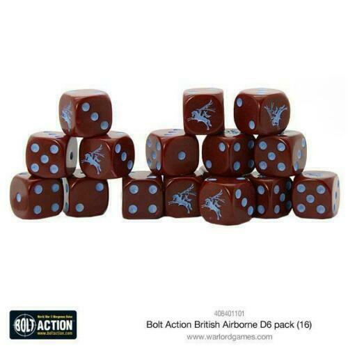 Bolt Action British Airborne D6 Dice New - 408401101 - TISTA MINIS