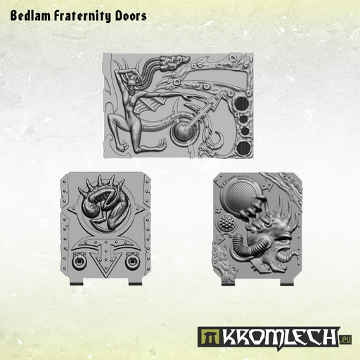 Kromlech Bedlam Fraternity Doors New - TISTA MINIS