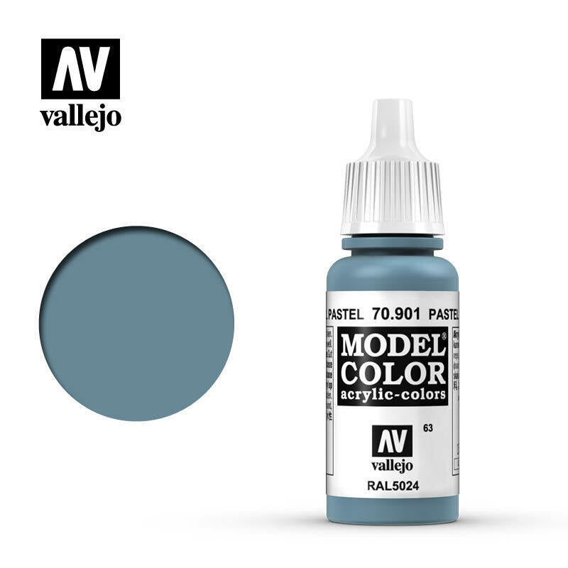 Vallejo Model Colour Paint Pastel Blue RAL5024 (70.901) - Tistaminis