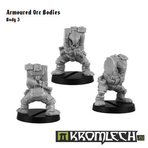 Kromlech Armoured Orc Bodies - TISTA MINIS