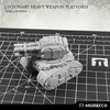 Kromlech Legionary Heavy Weapon Platform: Quad Lascannon New - TISTA MINIS