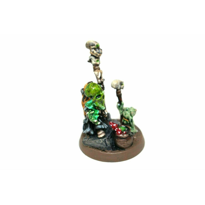 Warhammer Orcs And Goblins Goblin Shaman Metal Well Painted JYS6 - Tistaminis