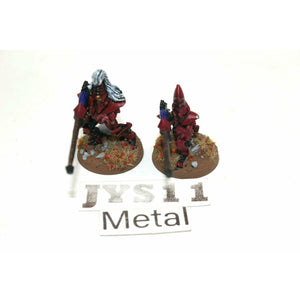 Warhammer Dark Eldar Warriors With Dark Lances Well Painted Metal JYS11 - Tistaminis