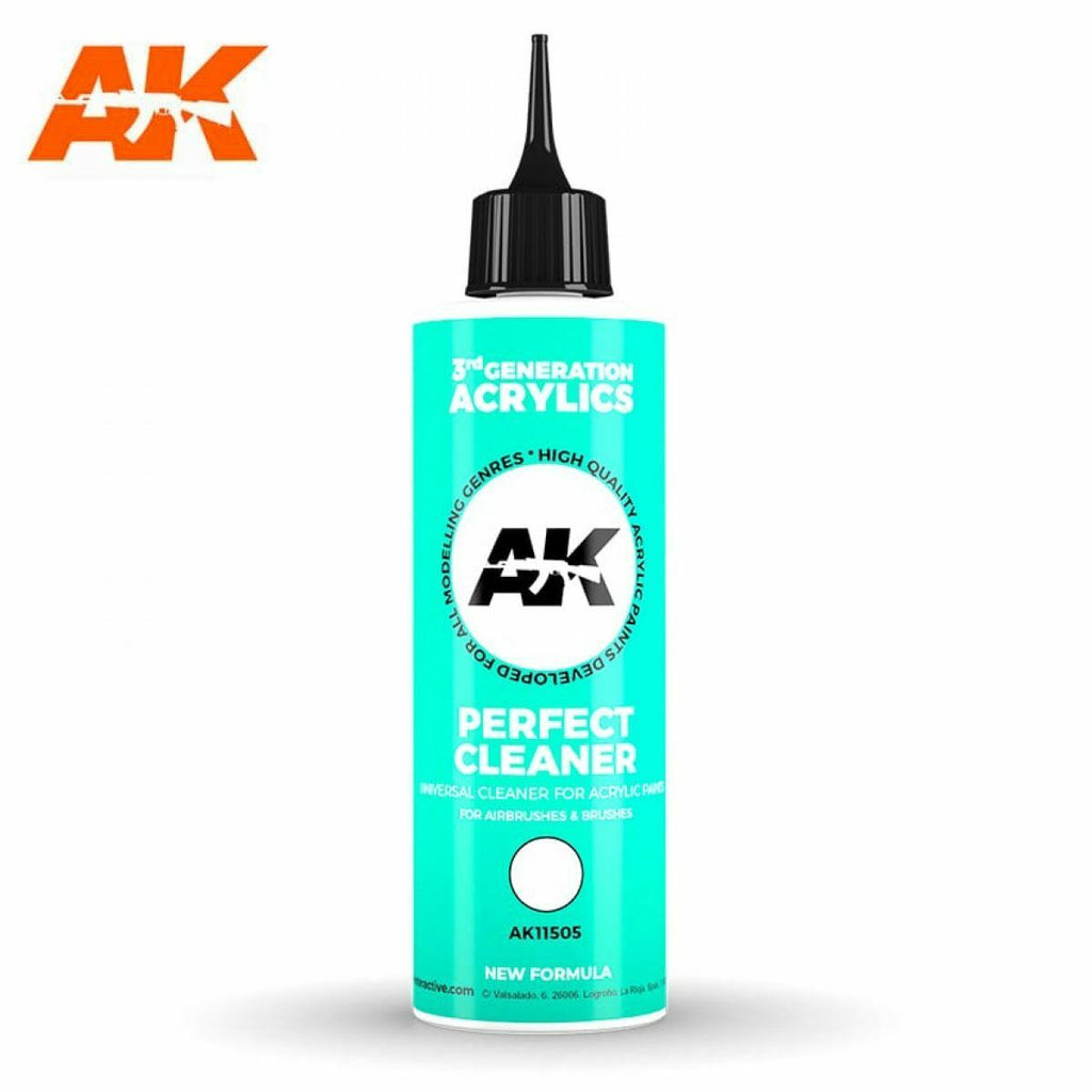 AK Interactive 3rd Gen Perfect Cleaner 250ml New - Tistaminis