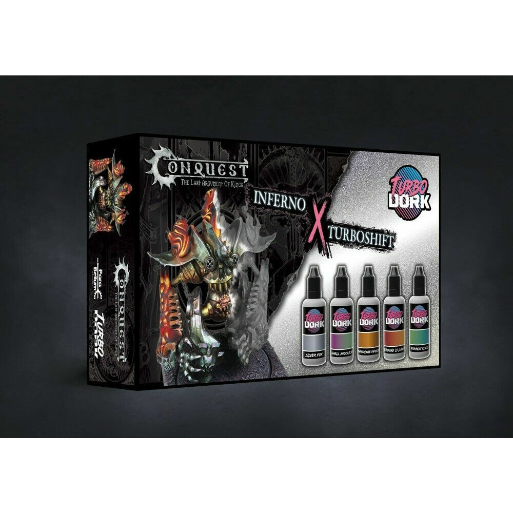 Conquest Inferno x Turbo Shift Paint Set New - Tistaminis