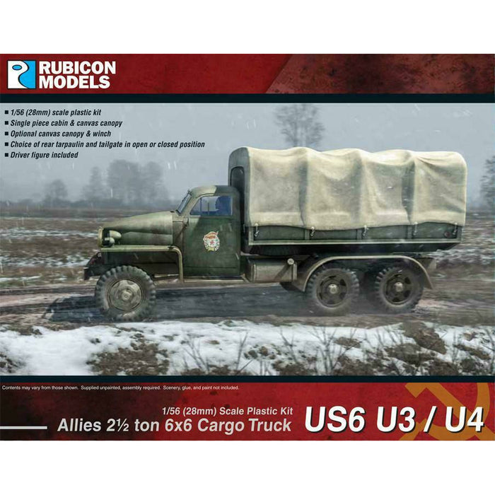 Rubicon American Allies US6 U3/U4 2½ ton 6x6 Truck New - Tistaminis