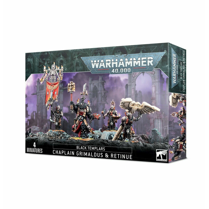 BLACK TEMPLARS: GRIMALDUS & RETINUE Pre-Order - Tistaminis