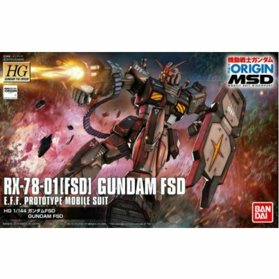 Bandai Gundam The Origin - HG 1/144 Scale Gundam FSD NEW - TISTA MINIS