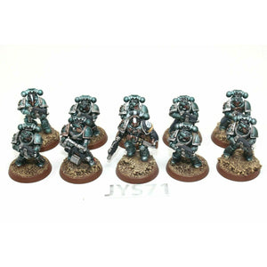 Warhammer Chaos Space Marines Tactical Marines MKIV Well Painted - JYS71 - Tistaminis