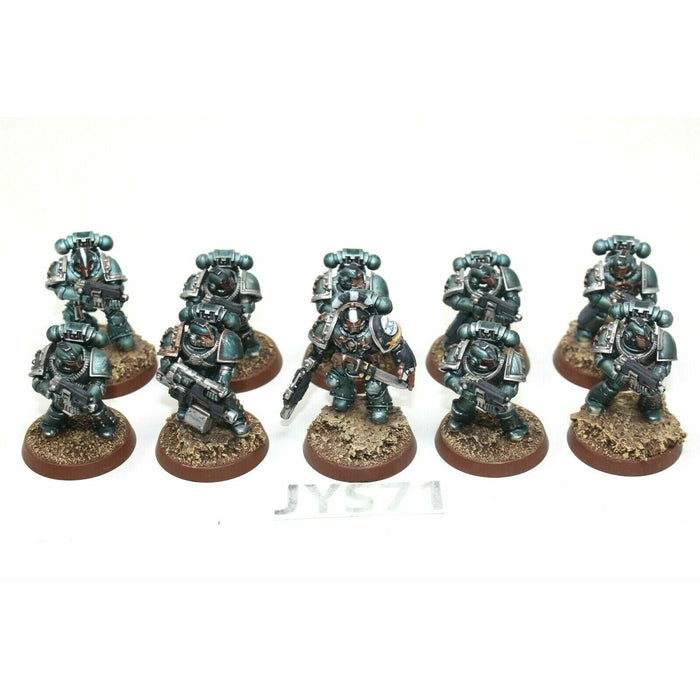 Warhammer Chaos Space Marines Tactical Marines MKIV Well Painted - JYS71 - Tistaminis