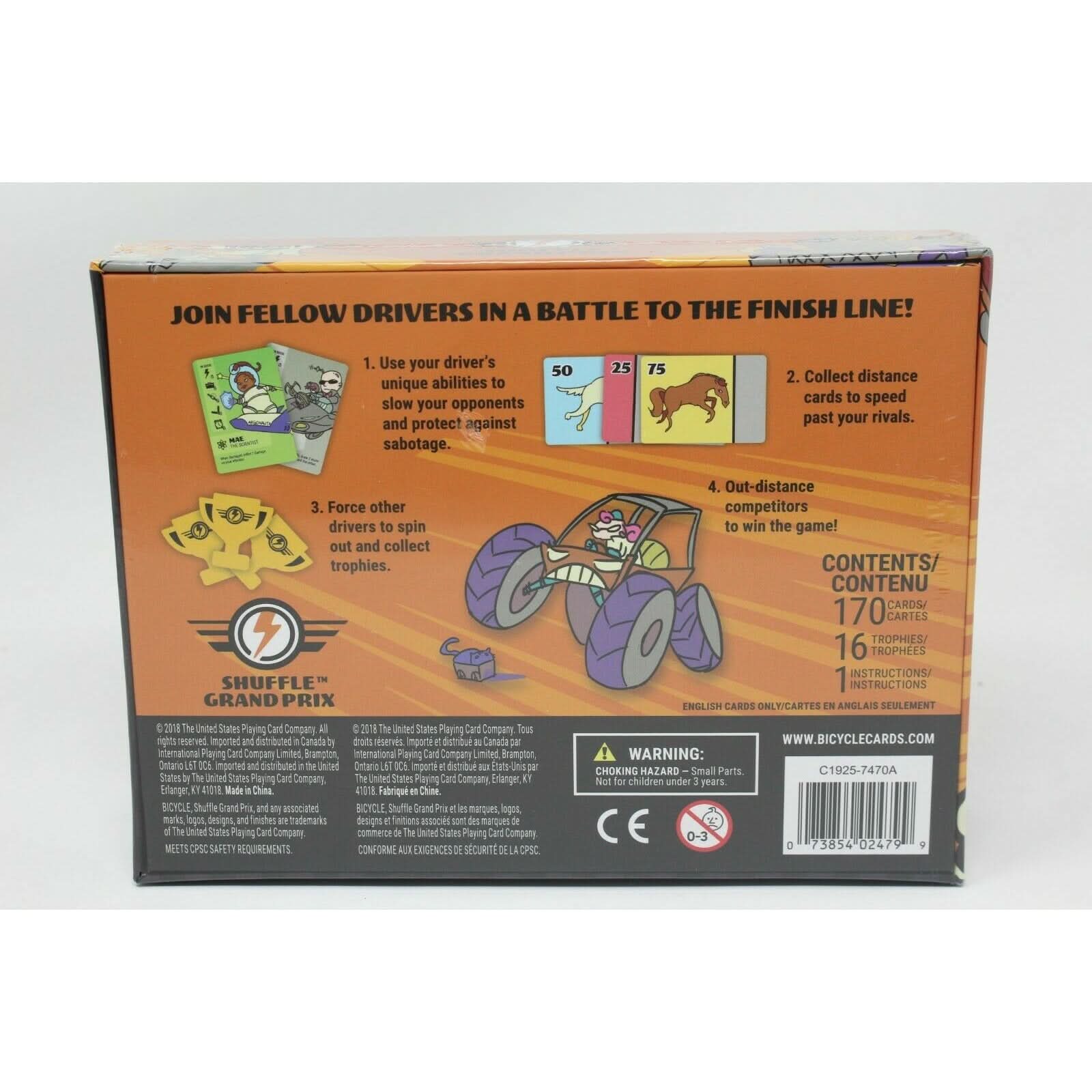 Shuffle Grand Prix Racing Card Game