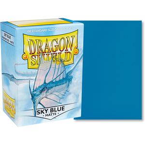 Dragon Shield Sleeves  Matte Sky Blue (100) New - Tistaminis