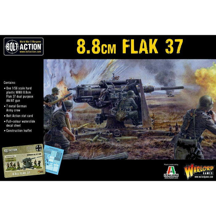 Bolt Action Flak 37 8.8cm New - TISTA MINIS