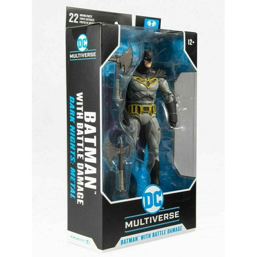 DC MULTIVERSE 7'' BATMAN BATTLE DAMAGE New - Tistaminis