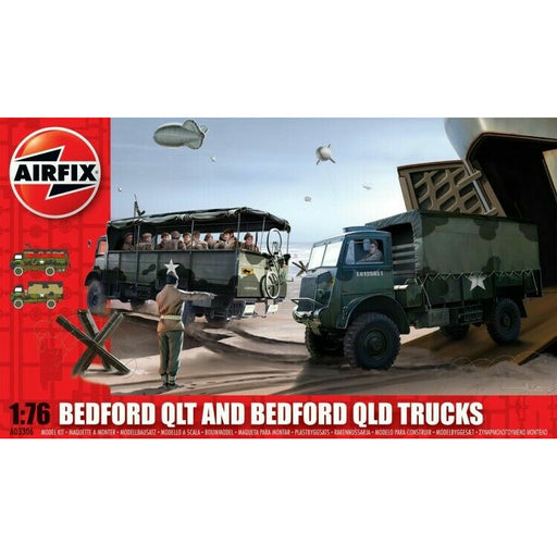 Airfix QLT AND BEDFORD QLD TRUCKS AIR03306 (1/76) New - TISTA MINIS