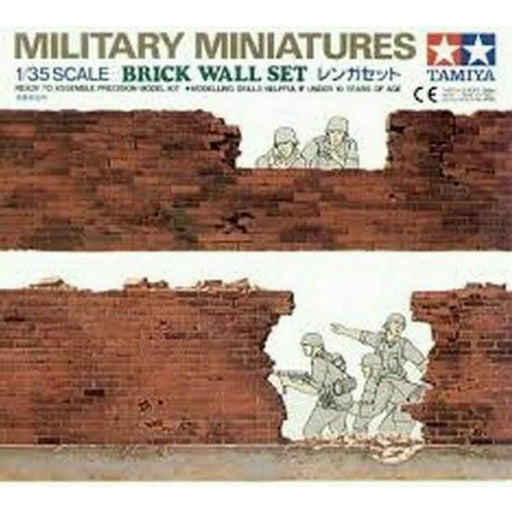 Tamiya Brick Wall Set (1/35) New - TISTA MINIS