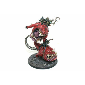 Warhammer Orcs and Goblins Loonboss On Mangler Squig Well Painted | TISTAMINIS