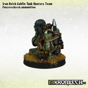 Kromlech Iron Reich Goblin Tank Hunters Team New - TISTA MINIS
