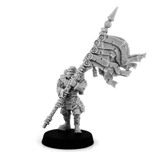 Wargames Exclusive IMPERIAL DEAD DOG WITH STANDARD New - TISTA MINIS