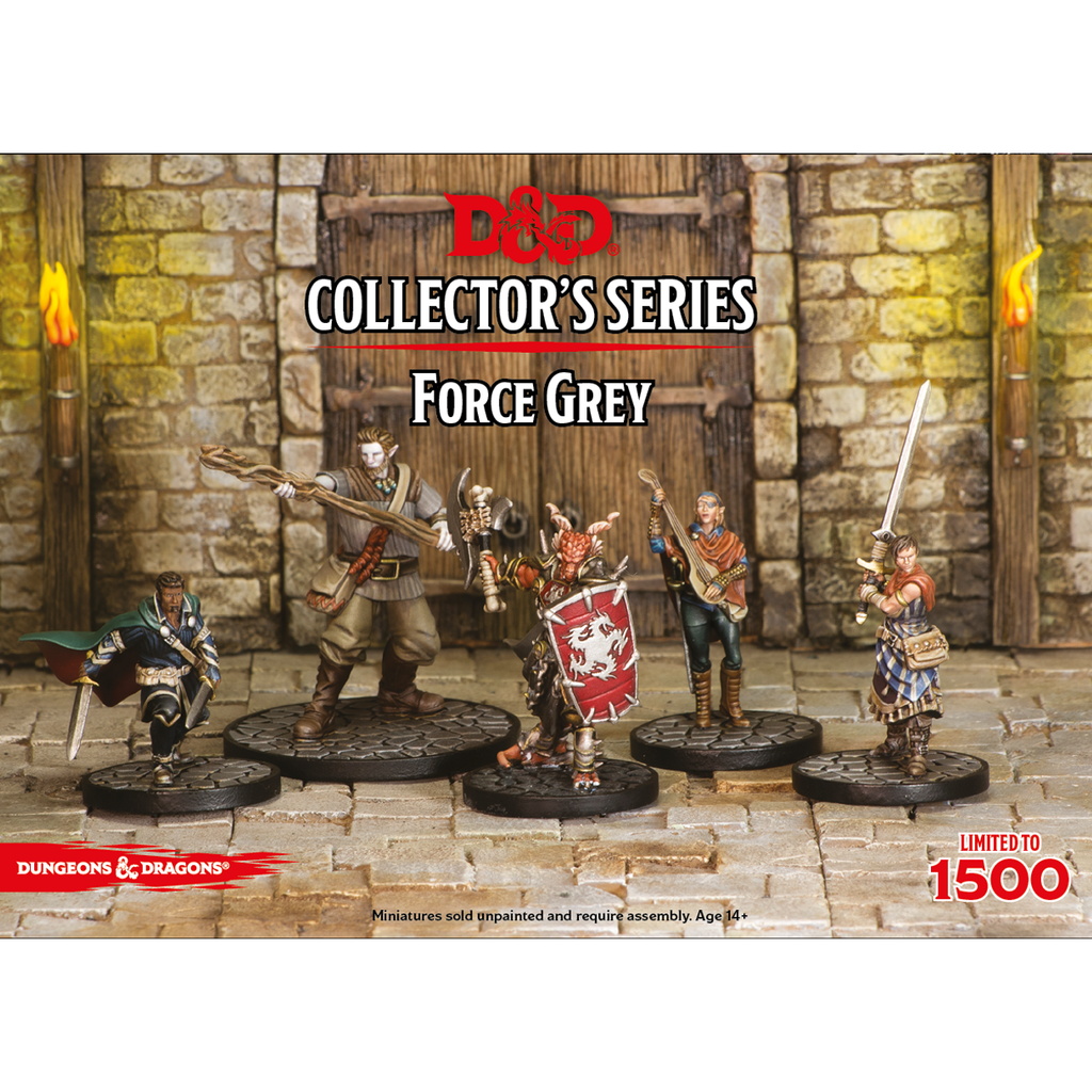 Dungeons and Dragons Force Grey Minis New - TISTA MINIS