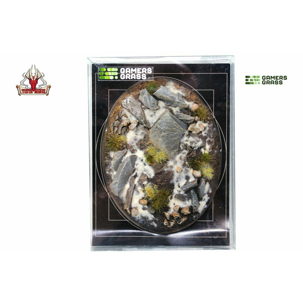 Gamers Grass Winter Bases Oval 120mm (x1) - TISTA MINIS