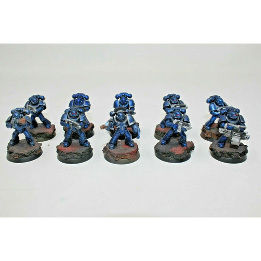 Warhammer Space Marines Mark IV Tactical Squad Well Painted - F1 - Tistaminis